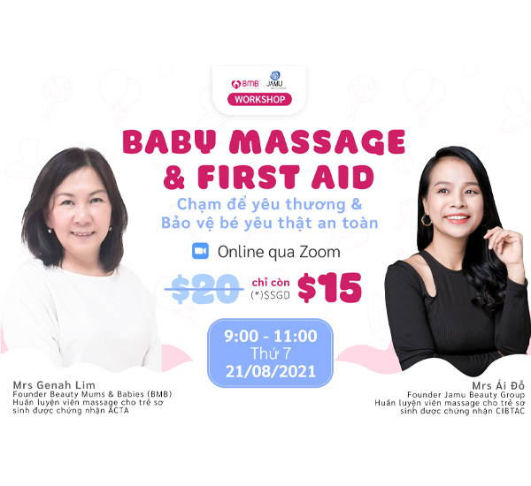 WORKSHOP: BABY MASSAGE & FIRST AID